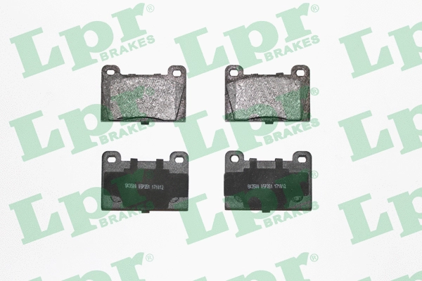 05P351 LPR/AP/RAL Комплект тормозных колодок, дисковый тормоз (фото 1)