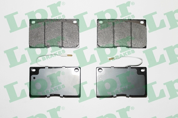 05P372 LPR/AP/RAL Комплект тормозных колодок, дисковый тормоз (фото 1)