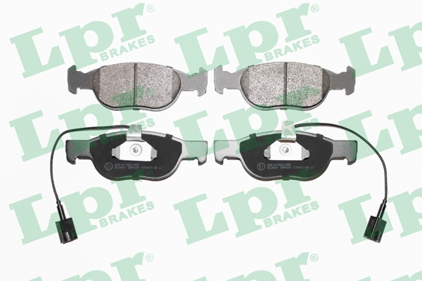 05P424 LPR/AP/RAL Комплект тормозных колодок, дисковый тормоз (фото 1)