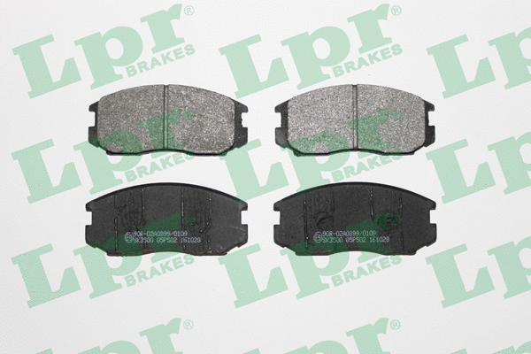 05P502 LPR/AP/RAL Комплект тормозных колодок, дисковый тормоз (фото 1)