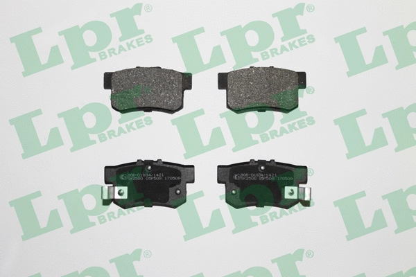 05P508 LPR/AP/RAL Комплект тормозных колодок, дисковый тормоз (фото 1)