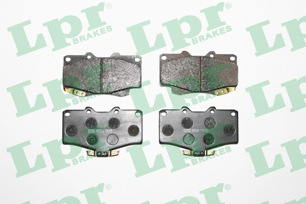 05P509 LPR/AP/RAL Комплект тормозных колодок, дисковый тормоз (фото 1)