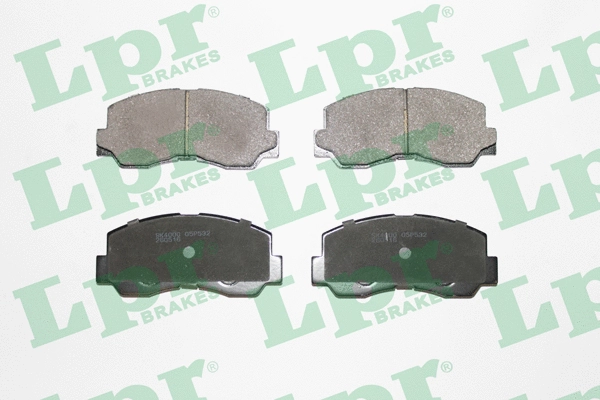 05P532 LPR/AP/RAL Комплект тормозных колодок, дисковый тормоз (фото 1)