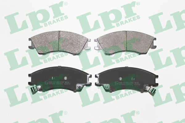 05P543 LPR/AP/RAL Комплект тормозных колодок, дисковый тормоз (фото 1)