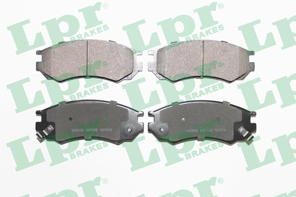 05P548 LPR/AP/RAL Комплект тормозных колодок, дисковый тормоз (фото 1)