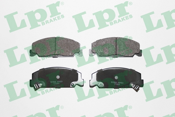 05P551 LPR/AP/RAL Комплект тормозных колодок, дисковый тормоз (фото 1)
