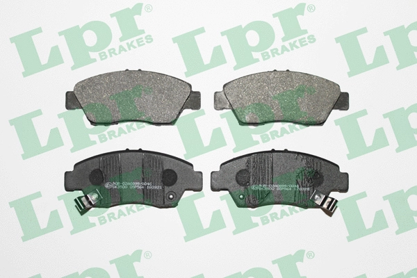 05P564 LPR/AP/RAL Комплект тормозных колодок, дисковый тормоз (фото 1)