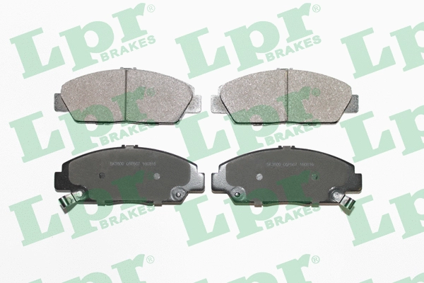 05P567 LPR/AP/RAL Комплект тормозных колодок, дисковый тормоз (фото 1)