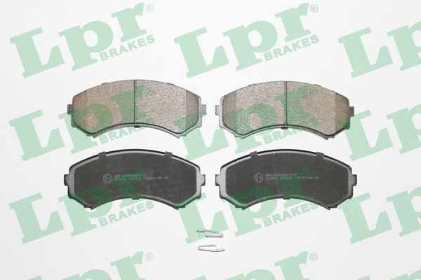 05P569 LPR/AP/RAL Комплект тормозных колодок, дисковый тормоз (фото 1)