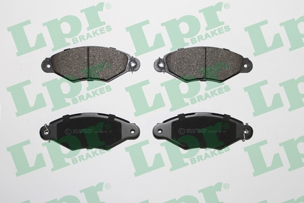 05P661 LPR/AP/RAL Комплект тормозных колодок, дисковый тормоз (фото 1)