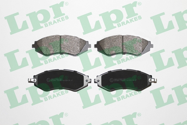05P682 LPR/AP/RAL Комплект тормозных колодок, дисковый тормоз (фото 1)