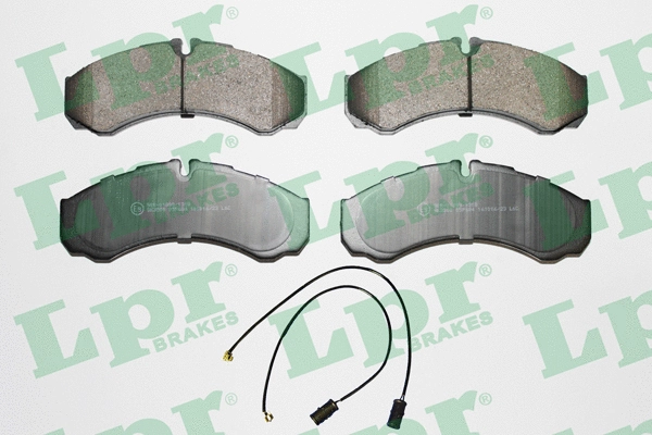 05P684D LPR/AP/RAL Комплект тормозных колодок, дисковый тормоз (фото 1)