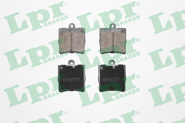 05P726 LPR/AP/RAL Комплект тормозных колодок, дисковый тормоз (фото 1)