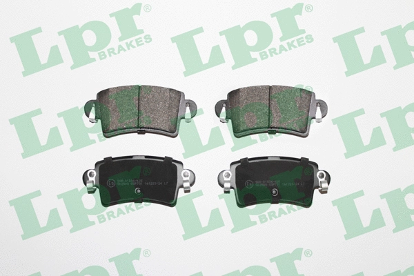 05P791 LPR/AP/RAL Комплект тормозных колодок, дисковый тормоз (фото 1)