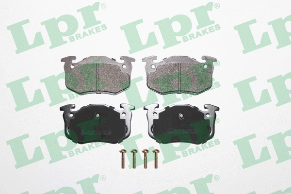 05P801 LPR/AP/RAL Комплект тормозных колодок, дисковый тормоз (фото 1)