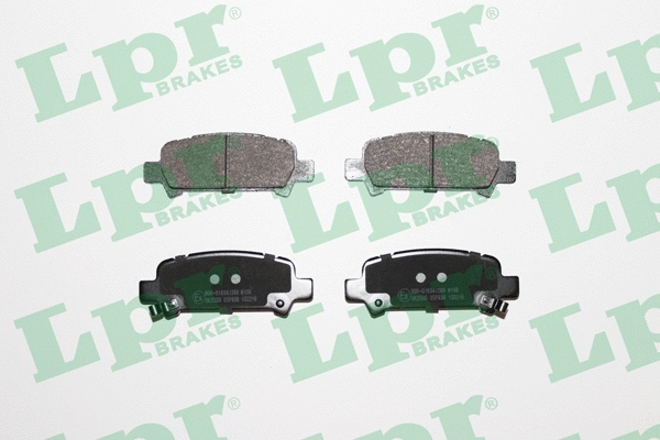 05P838 LPR/AP/RAL Комплект тормозных колодок, дисковый тормоз (фото 1)