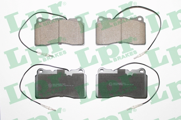 05P863 LPR/AP/RAL Комплект тормозных колодок, дисковый тормоз (фото 1)