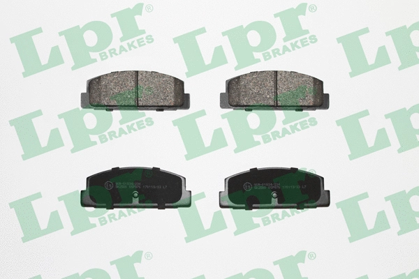 05P876 LPR/AP/RAL Комплект тормозных колодок, дисковый тормоз (фото 1)