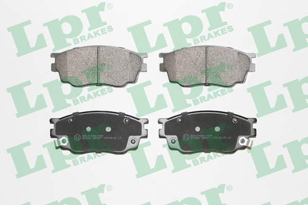 05P877 LPR/AP/RAL Комплект тормозных колодок, дисковый тормоз (фото 1)