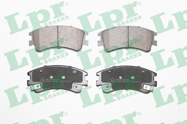 05P878 LPR/AP/RAL Комплект тормозных колодок, дисковый тормоз (фото 1)