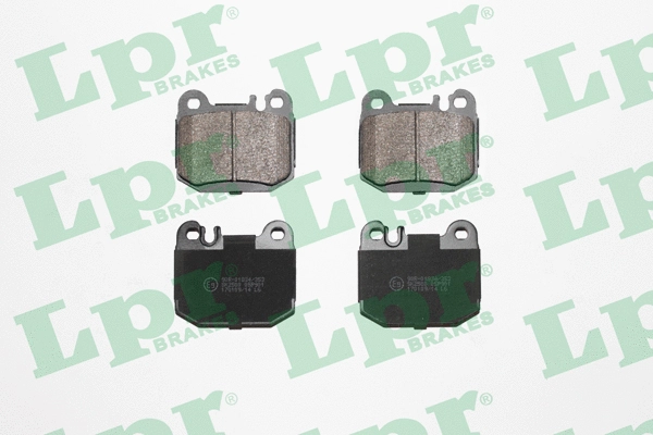 05P901 LPR/AP/RAL Комплект тормозных колодок, дисковый тормоз (фото 1)