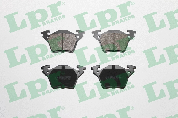 05P948 LPR/AP/RAL Комплект тормозных колодок, дисковый тормоз (фото 1)