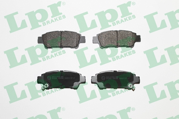 05P996 LPR/AP/RAL Комплект тормозных колодок, дисковый тормоз (фото 1)