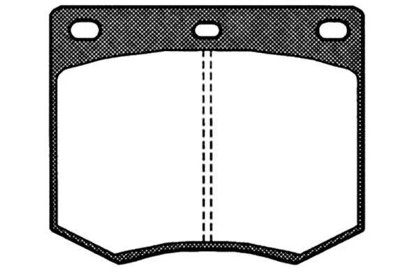 BP-3010 KAVO PARTS Комплект тормозных колодок, дисковый тормоз (фото 1)