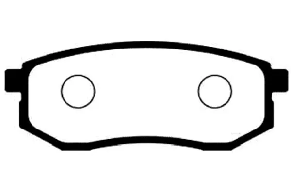 BP-3012 KAVO PARTS Комплект тормозных колодок, дисковый тормоз (фото 1)