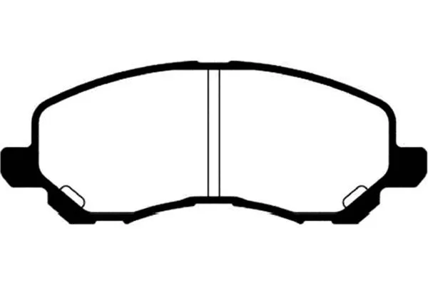 BP-5532 KAVO PARTS Комплект тормозных колодок, дисковый тормоз (фото 1)