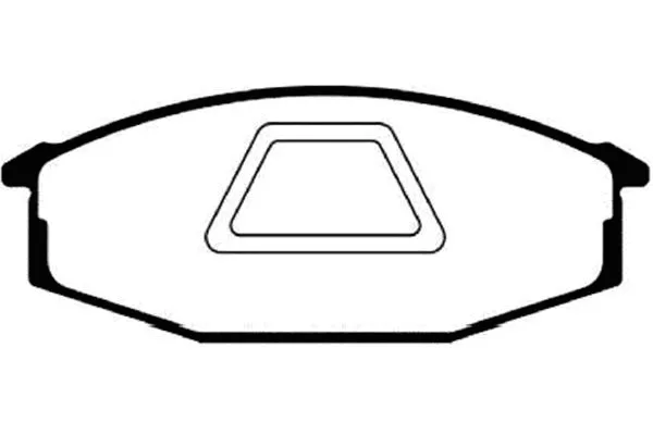 BP-6534 KAVO PARTS Комплект тормозных колодок, дисковый тормоз (фото 1)