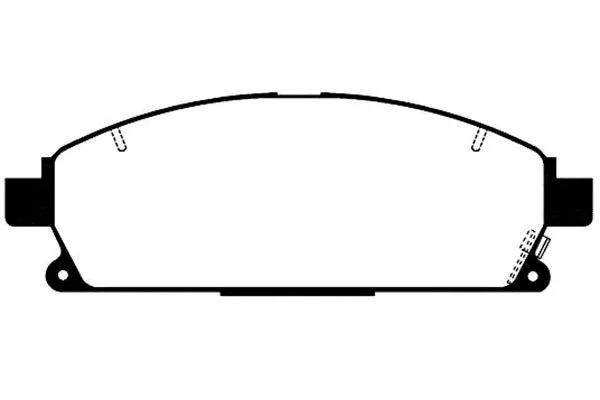 BP-6559 KAVO PARTS Комплект тормозных колодок, дисковый тормоз (фото 1)