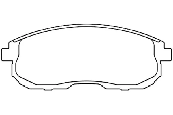 BP-6566 KAVO PARTS Комплект тормозных колодок, дисковый тормоз (фото 1)