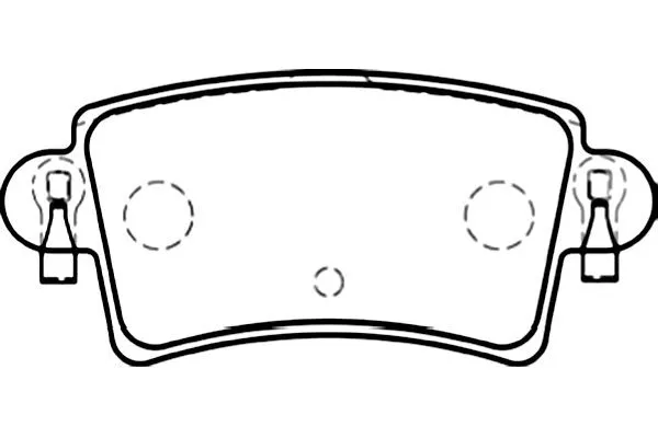 BP-6576 KAVO PARTS Комплект тормозных колодок, дисковый тормоз (фото 1)