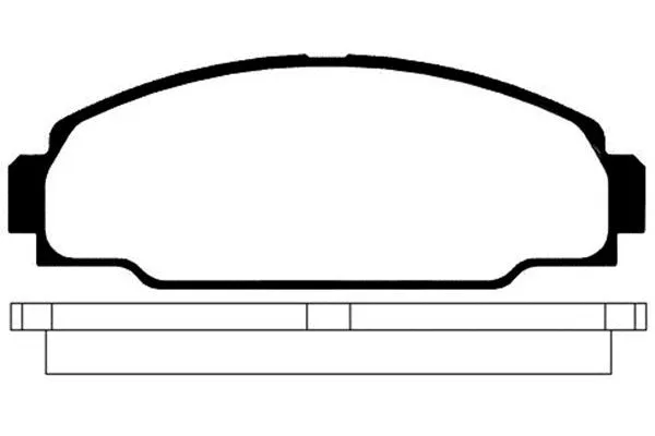 BP-9015 KAVO PARTS Комплект тормозных колодок, дисковый тормоз (фото 1)