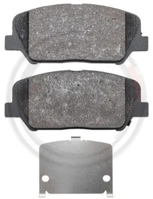 37948 A.B.S. Комплект тормозных колодок, дисковый тормоз (фото 1)