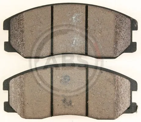 38435 A.B.S. Комплект тормозных колодок, дисковый тормоз (фото 1)