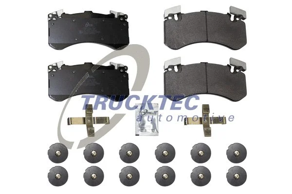 07.35.308 TRUCKTEC AUTOMOTIVE Комплект тормозных колодок, дисковый тормоз (фото 1)