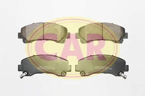 PNT0361 CAR Комплект тормозных колодок, дисковый тормоз (фото 1)