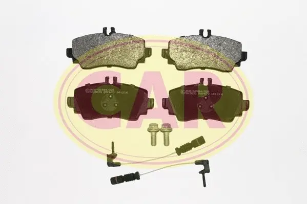 PNT076A CAR Комплект тормозных колодок, дисковый тормоз (фото 1)