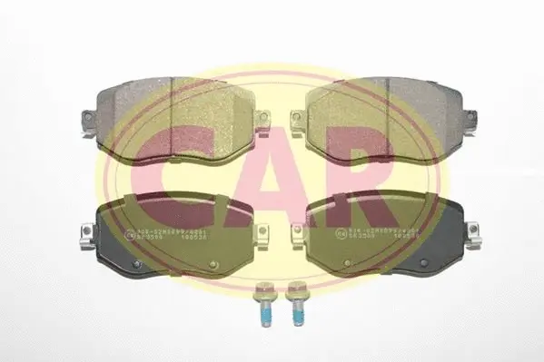 PNT5002 CAR Комплект тормозных колодок, дисковый тормоз (фото 1)