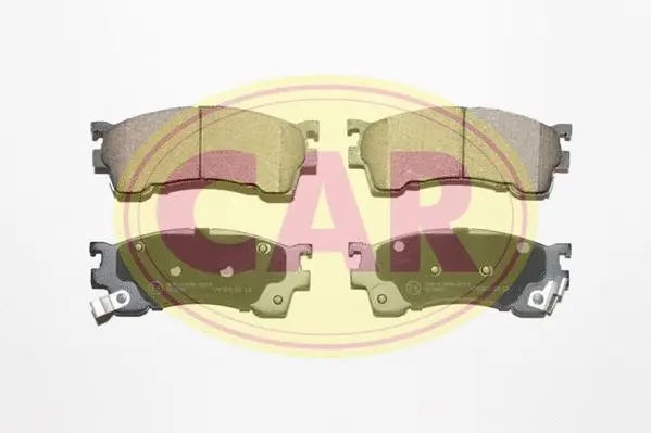 PNT7101 CAR Комплект тормозных колодок, дисковый тормоз (фото 1)
