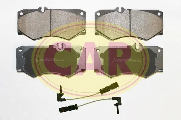 PNT804A CAR Комплект тормозных колодок, дисковый тормоз (фото 1)