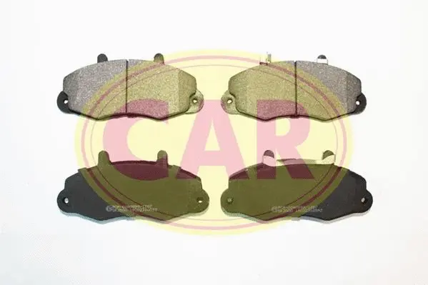 PNT9501 CAR Комплект тормозных колодок, дисковый тормоз (фото 1)