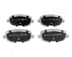 50-00-0025 ASHIKA Комплект тормозных колодок, дисковый тормоз (фото 1)