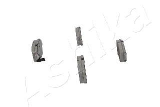 50-00-0075 ASHIKA Комплект тормозных колодок, дисковый тормоз (фото 2)