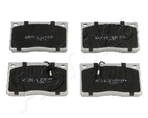 50-00-0715 ASHIKA Комплект тормозных колодок, дисковый тормоз (фото 1)