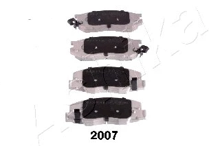 50-02-2007 ASHIKA Комплект тормозных колодок, дисковый тормоз (фото 1)