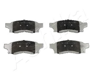 50-02-258 ASHIKA Комплект тормозных колодок, дисковый тормоз (фото 1)