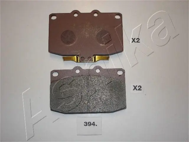 50-03-394 ASHIKA Комплект тормозных колодок, дисковый тормоз (фото 1)
